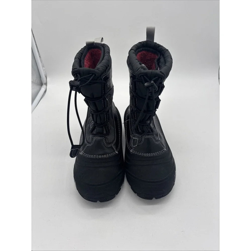 North Face Alpenglow Lace Black/Youth Winter Boots! Size 4 Youth